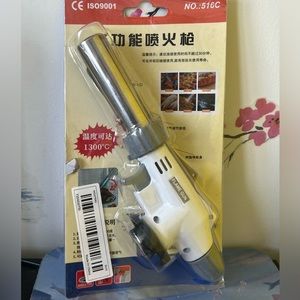 [Free add on item] New Crème brûlée torch